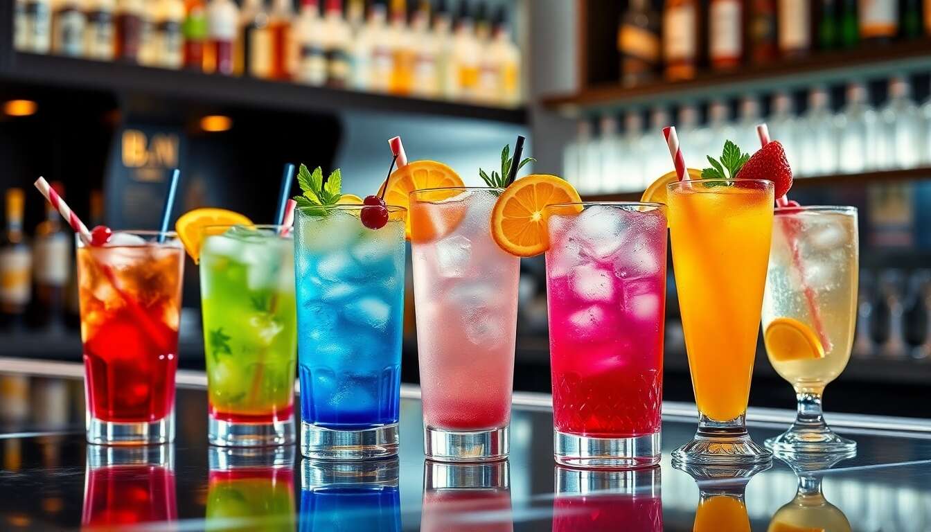 Explorez l'univers des cocktails highball