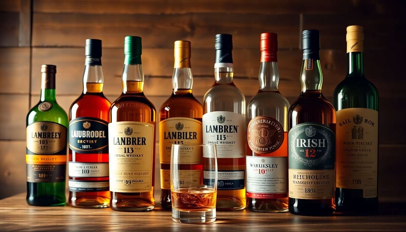 Exploration des whiskies irlandais remarquables