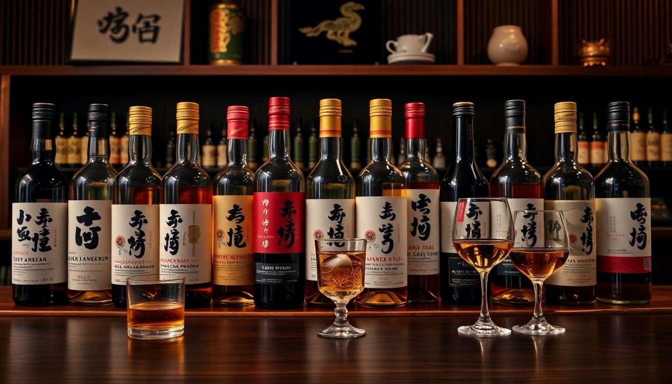 Sélection des whiskies japonais populaires