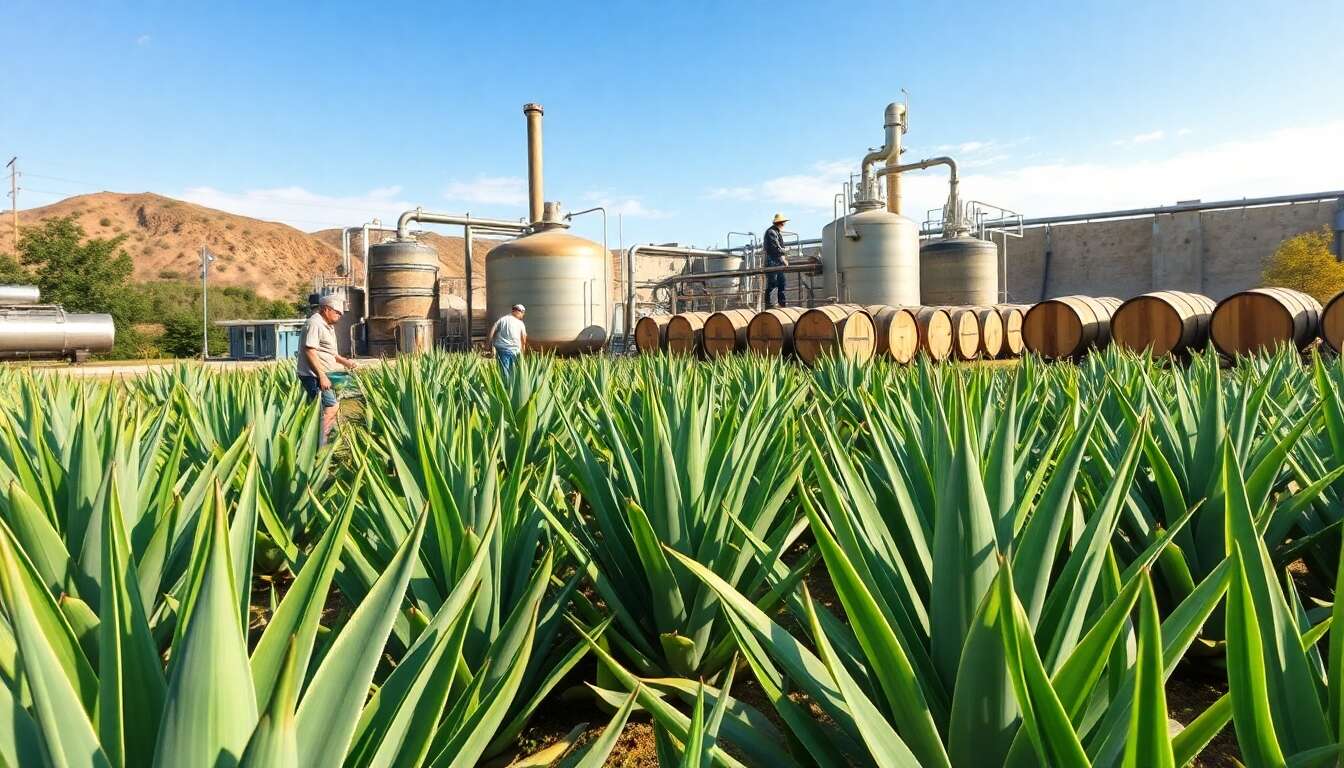 Les étapes de fabrication de la tequila Les étapes de fabrication de la tequila