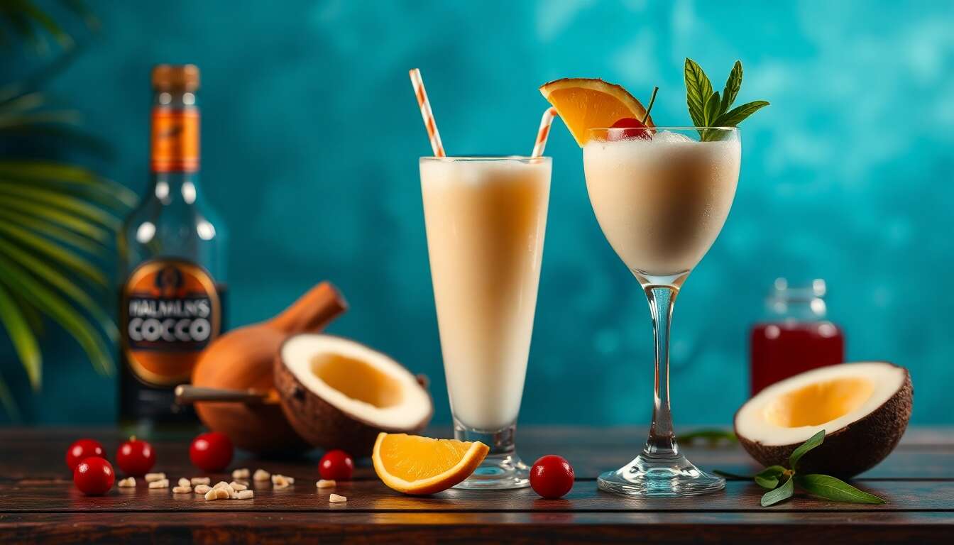Voyage exotique en verre : découvrez le cocktail coco loco