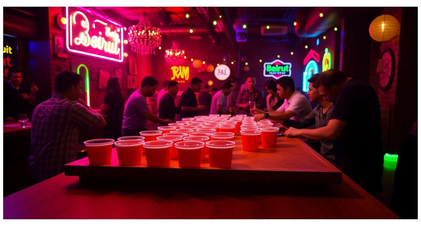 Conseils pour une partie réussie de beer pong