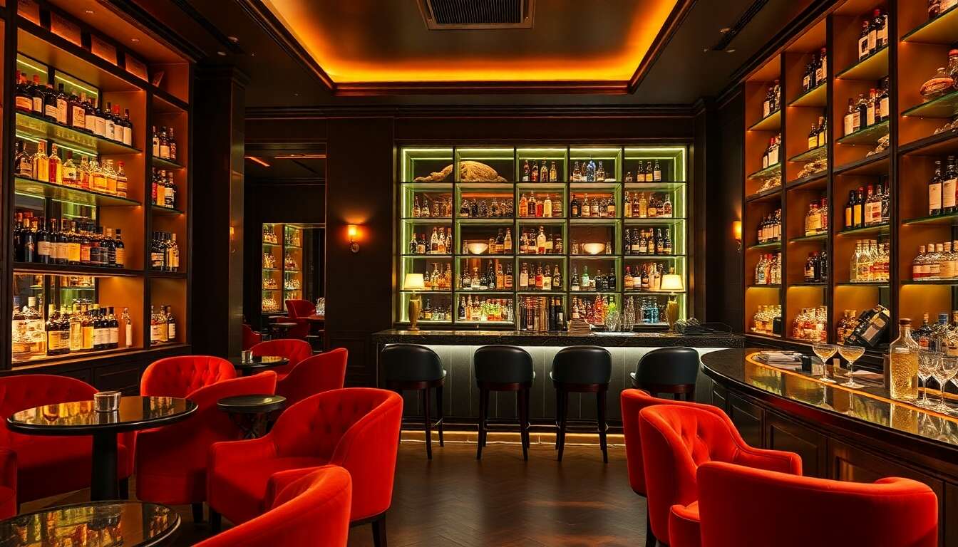 Cadre convivial et sophistiqué