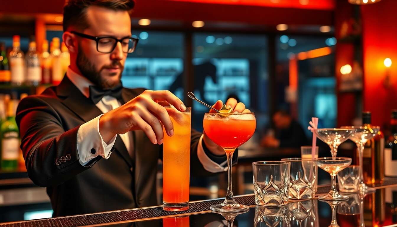 Expertise de barmans professionnels