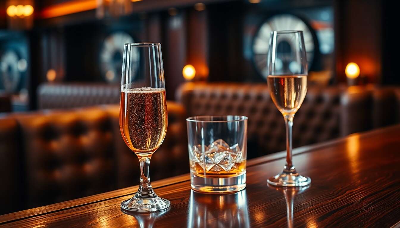 Champagne et whisky : les autres plaisirs de james bond