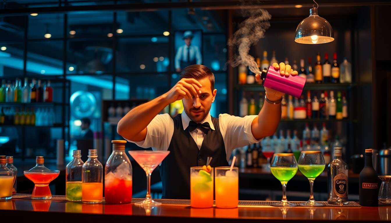 Les techniques de base du flair bartending Les techniques de base du flair bartending