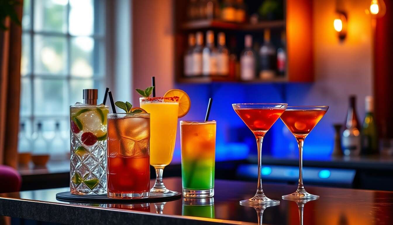 Cocktails incontournables &agrave; apprendre pour les d&eacute;butants